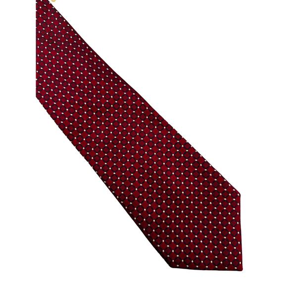 Vintage Red, Blue and Gold Nautica Silk Necktie - Picture 1 of 3